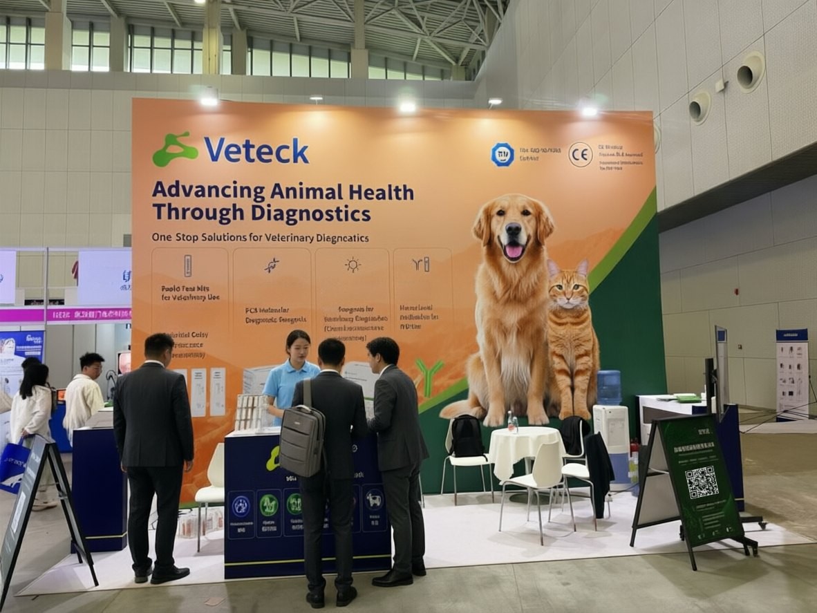 Exhibited Veterinary Rapid Test Kits and Animal Diagnostic Solutions at WESAVC 2026
